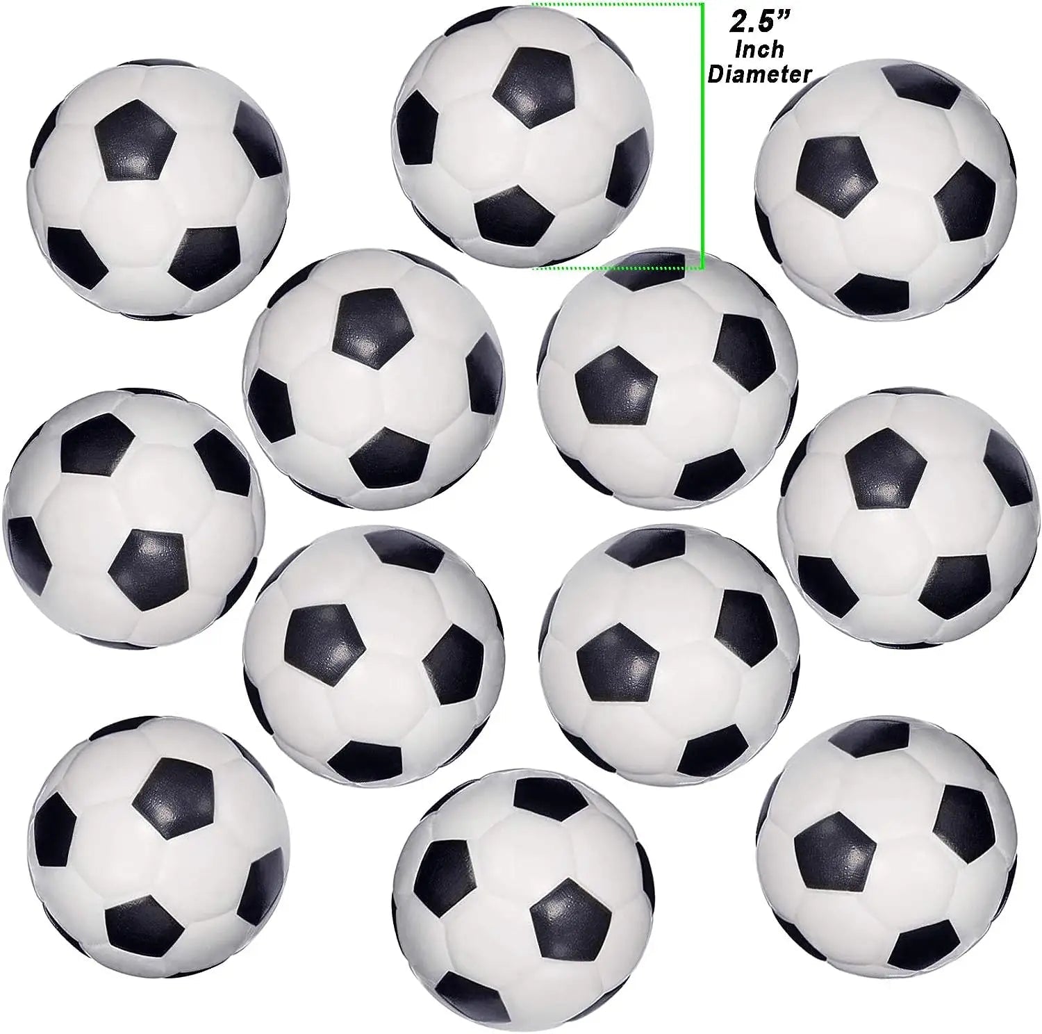 12Pcs Mini Soccer Stress Ball Foam Sports Stress Ball Bulk Soccer Party Favors Small Foam Soccer Ball for Kids Stress ReliefEstaliosFitEstaliosFit183651861;20260421;1776809341KHETN