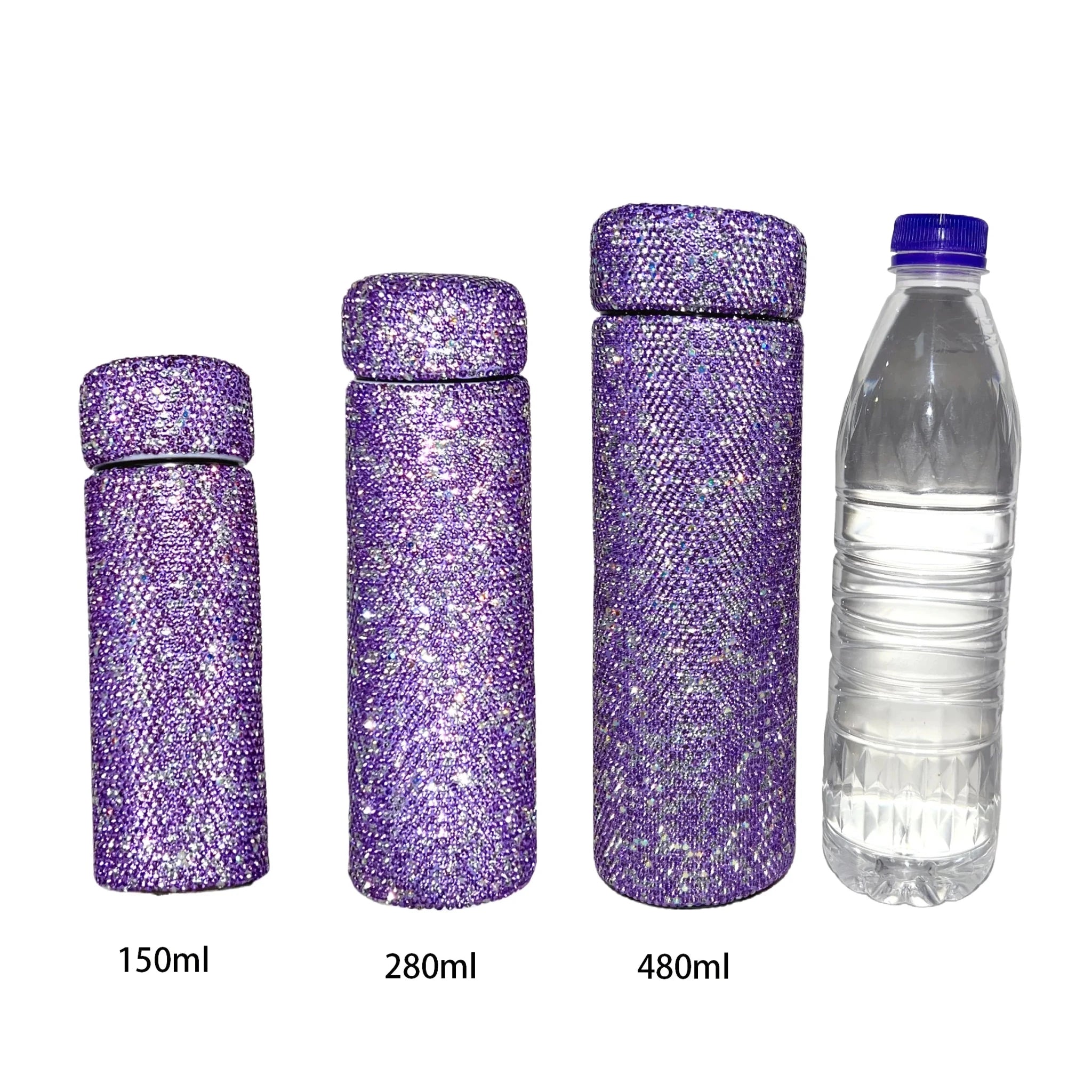 150ml/280ml/480ml Stainless Steel Thermos Bottle Rhinestone Vacuum Flask Portable Insulated Cup Keep Hot Tumbler Water BottleEstaliosFitEstaliosFit183652271;20260421;1776809363SRLel