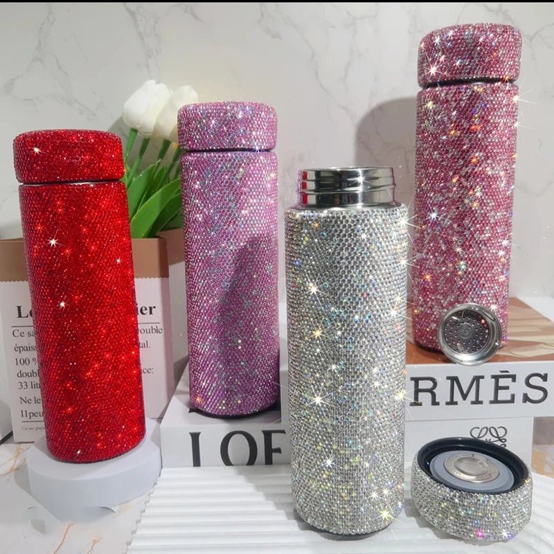 150ml/280ml/480ml Stainless Steel Thermos Bottle Rhinestone Vacuum Flask Portable Insulated Cup Keep Hot Tumbler Water BottleEstaliosFitEstaliosFit183652419;20260421;1776809384AY9pT