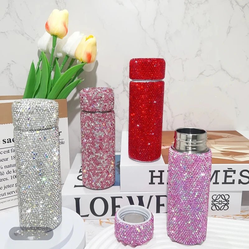 150ml/280ml/480ml Stainless Steel Thermos Bottle Rhinestone Vacuum Flask Portable Insulated Cup Keep Hot Tumbler Water BottleEstaliosFitEstaliosFit183652419;20260421;1776809384AY9pT