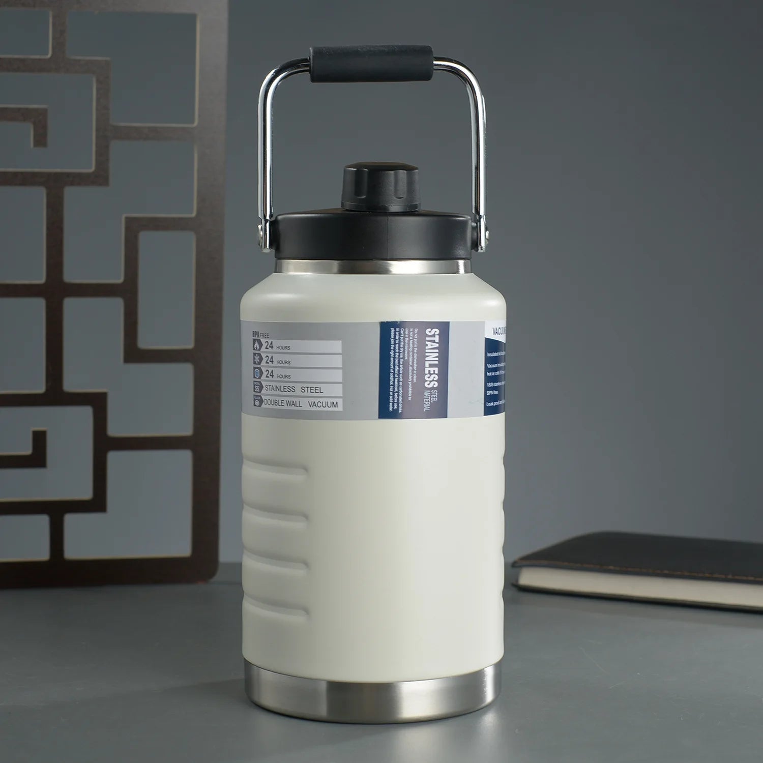 1.5L Large capacity vacuum flask, 304 stainless steel vacuum bottle, Outdoor portable water bucket, Handheld sports water bottleEstaliosFitEstaliosFit183652119;20260421;1776809359clk1N