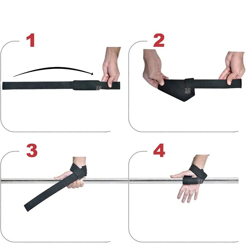 1Pair Non - slip Strap Gym Dumbbell Workout Weights Lifting Straps Crossfit Fitness Equipment Wrist Wrap Lift Exercise TrainingEstaliosFitEstaliosFit184448162;2026057;1778180228ub902