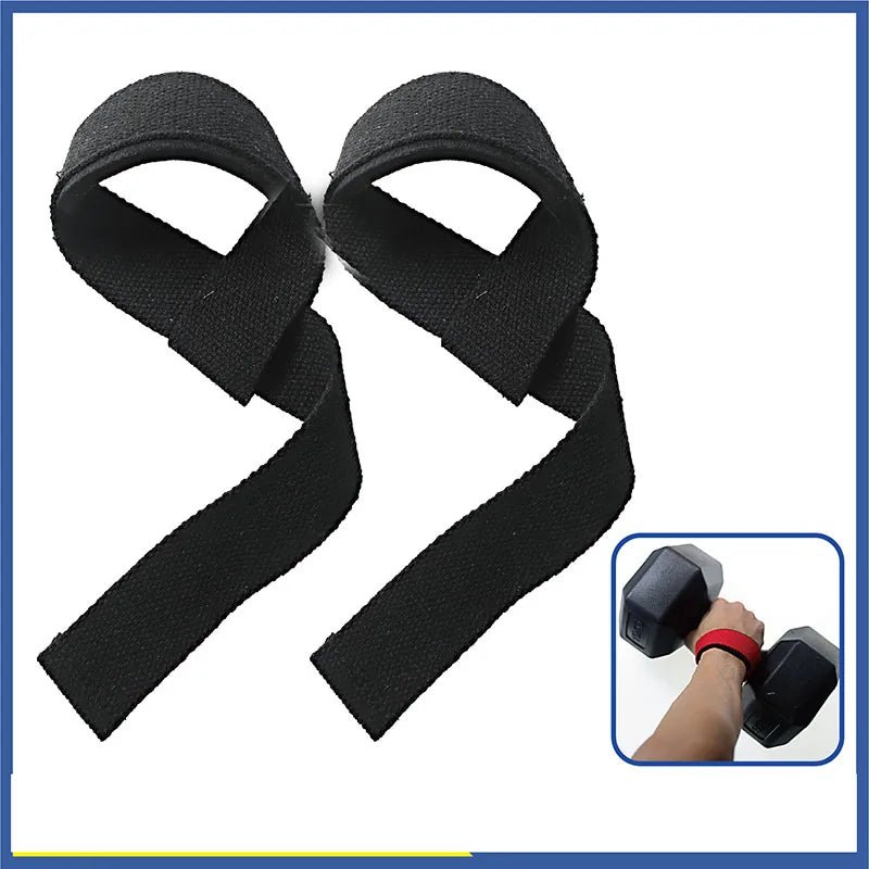 1Pair Non - slip Strap Gym Dumbbell Workout Weights Lifting Straps Crossfit Fitness Equipment Wrist Wrap Lift Exercise TrainingEstaliosFitEstaliosFit184448164;2026057;17781802283AB2y