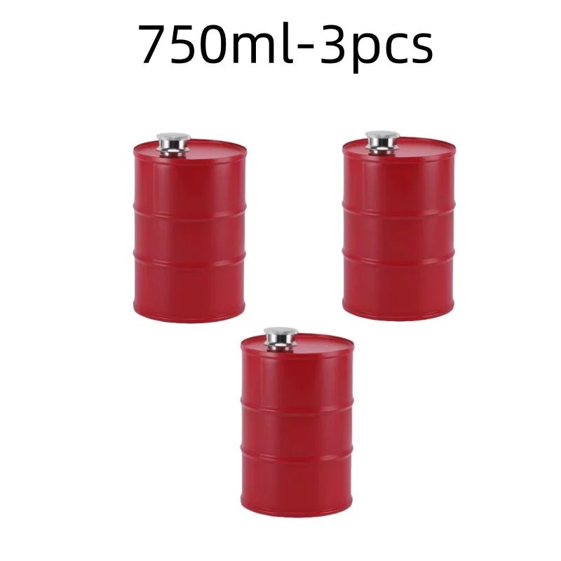 1Pc 25oz Water Bottle Drums Whisky Portable Stainless Steel Hip FlaskEstaliosFitEstaliosFit183652140;20260421;1776809360Zp02l