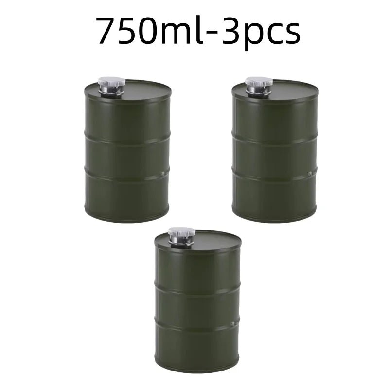 1Pc 25oz Water Bottle Drums Whisky Portable Stainless Steel Hip FlaskEstaliosFitEstaliosFit183652146;20260421;1776809360fSBqA