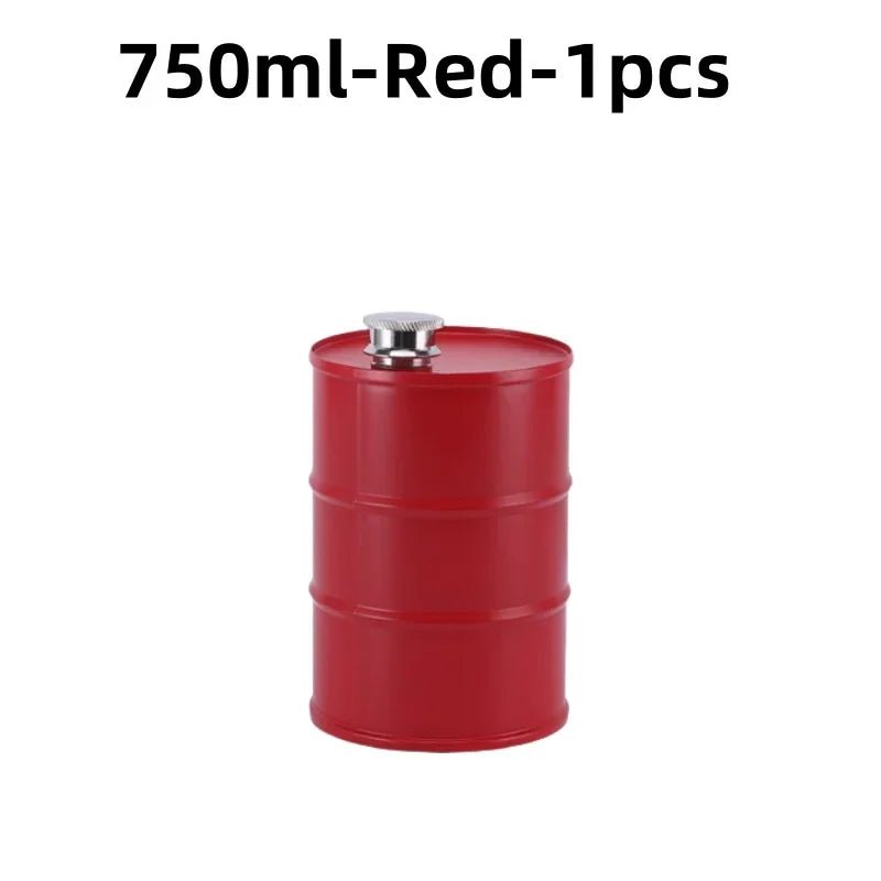 1Pc 25oz Water Bottle Drums Whisky Portable Stainless Steel Hip FlaskEstaliosFitEstaliosFit183652155;20260421;1776809360k1Llw