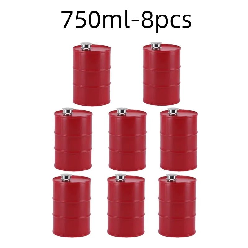 1Pc 25oz Water Bottle Drums Whisky Portable Stainless Steel Hip FlaskEstaliosFitEstaliosFit183652324;20260421;1776809389LQOv8