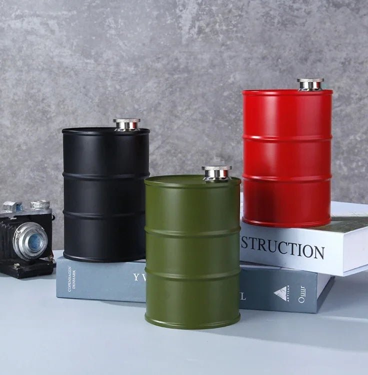 1Pc 25oz Water Bottle Drums Whisky Portable Stainless Steel Hip FlaskEstaliosFitEstaliosFit183652315;20260421;1776809389yOsJQ