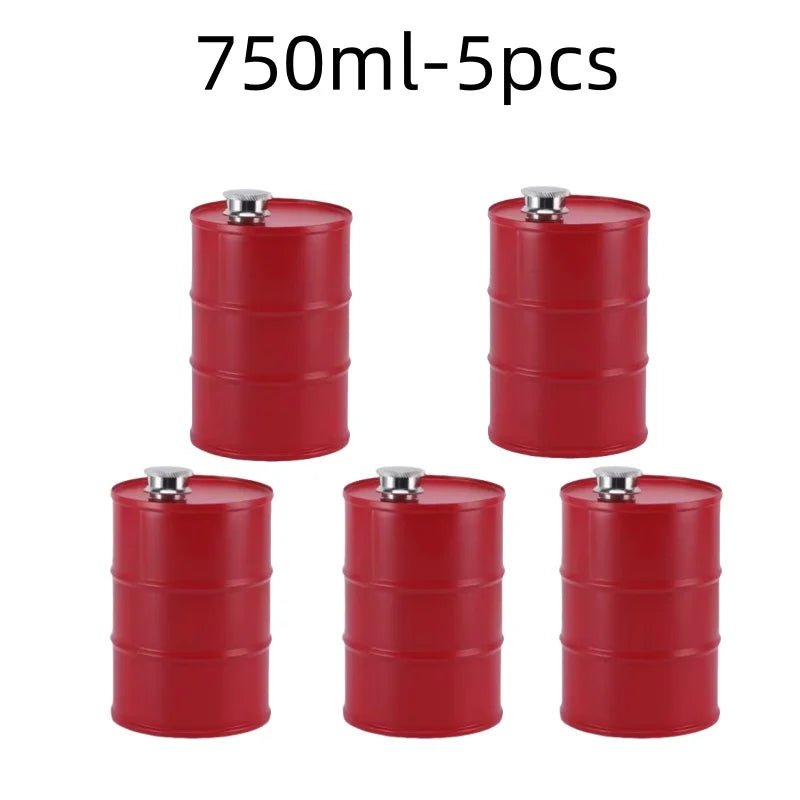 1Pc 25oz Water Bottle Drums Whisky Portable Stainless Steel Hip FlaskEstaliosFitEstaliosFit183652158;20260421;1776809360E1viT