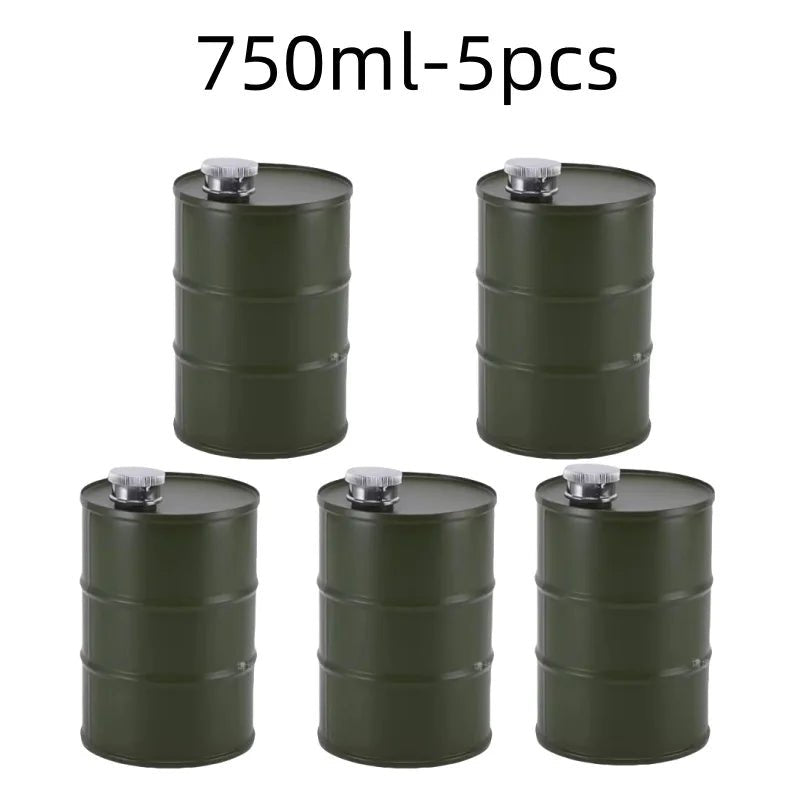 1Pc 25oz Water Bottle Drums Whisky Portable Stainless Steel Hip FlaskEstaliosFitEstaliosFit183652150;20260421;1776809360Wigu0