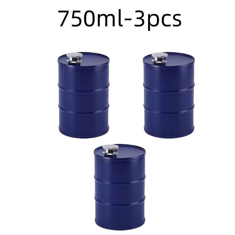 1Pc 25oz Water Bottle Drums Whisky Portable Stainless Steel Hip FlaskEstaliosFitEstaliosFit183652149;20260421;1776809360CTOS5