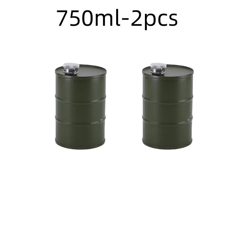 1Pc 25oz Water Bottle Drums Whisky Portable Stainless Steel Hip FlaskEstaliosFitEstaliosFit183652137;20260421;1776809360obk3v