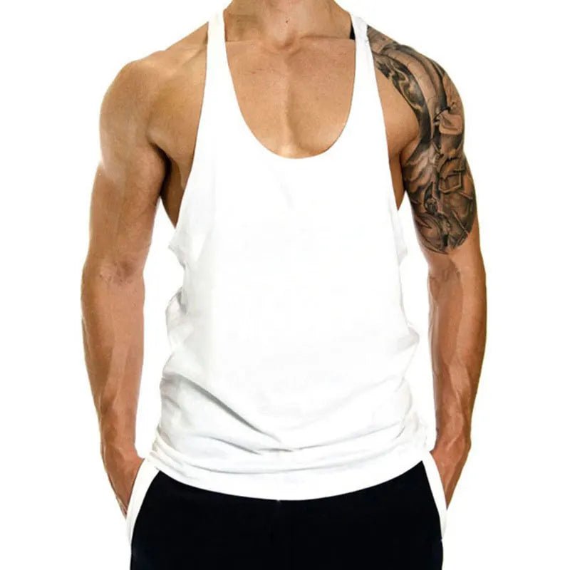 2023 New Mens Cotton Tank Tops Captain Shirt Gym Fitness Vest Sleeveless Male Casual Bodybuilding Sports Man Workout ClothesEstaliosFitEstaliosFit184449969;2026057;17781804212SBKQ