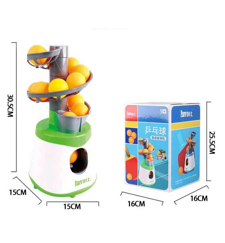 2024 Up - graded Portable Table Tennis Ball Pitcher Dual Power Supply Version Ping Pong Ball Robot Pitching Machine For TrainersEstaliosFitEstaliosFit183651984;20260421;1776809351Krs44