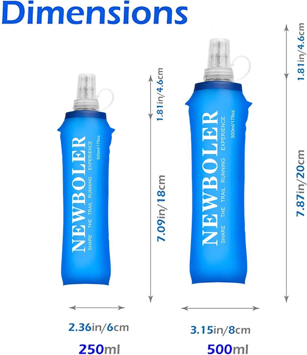 250ml 500ml Soft Water Bottle Folding Collapsible TPU Soft Flask For Running Hydration ack Waist Bag Vest SD09 SD10EstaliosFitEstaliosFit183652246;20260421;1776809362JChEp