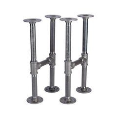 3/4 in. H Round Flanges Pipe Kit for Bench Legs