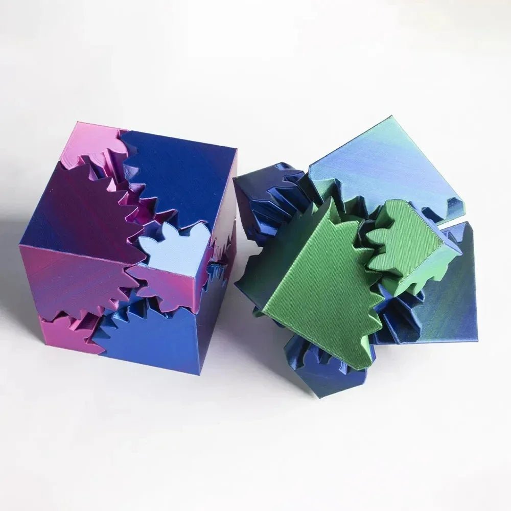 3D Printed Cube Fidget Toy Gear Ball Stress Relief Cube Rotating Stress Relaxing Toy Desktop Decoration Decompression ToyEstaliosFitEstaliosFit183651825;20260421;1776809336pt3IF