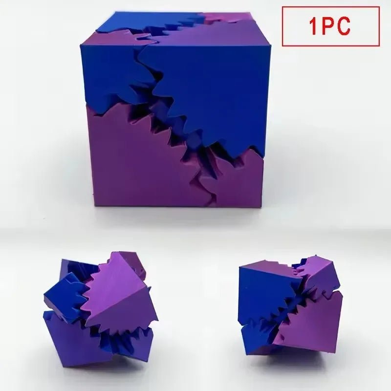 3D Printed Cube Fidget Toy Gear Ball Stress Relief Cube Rotating Stress Relaxing Toy Desktop Decoration Decompression ToyEstaliosFitEstaliosFit183651825;20260421;1776809336pt3IF
