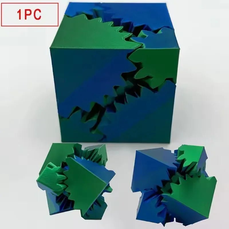3D Printed Cube Fidget Toy Gear Ball Stress Relief Cube Rotating Stress Relaxing Toy Desktop Decoration Decompression ToyEstaliosFitEstaliosFit183651826;20260421;1776809336mRWo3