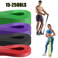 5~230lbs Fitness Resistance Band Boxing Agility Training Workout Gym Equipment Yoga Pilates Accessories Rubber Band Home Gym