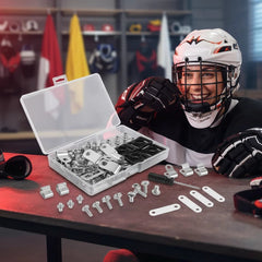 57 Piece Universal Sports Helmet Repair and Hardware Kit
