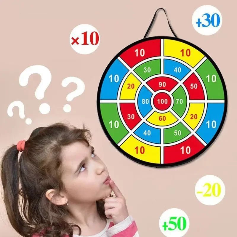 66CM Large Dart Board Kids Dart Board with Sticky Balls Boys Toys Indoor Sport Outdoor Fun Family Party Play Game ToysEstaliosFitEstaliosFit183651608;20260421;17768092527DKxQ