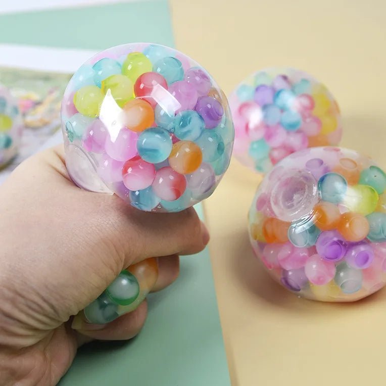 6cm Kids Exotic Pinch The Rainbow Bead Pressure Reducing Ball Vent Ball Decompression Toy TPR Pinch Le Grape Ball Adult ToysEstaliosFitEstaliosFit183651846;20260421;1776809340VqN7d