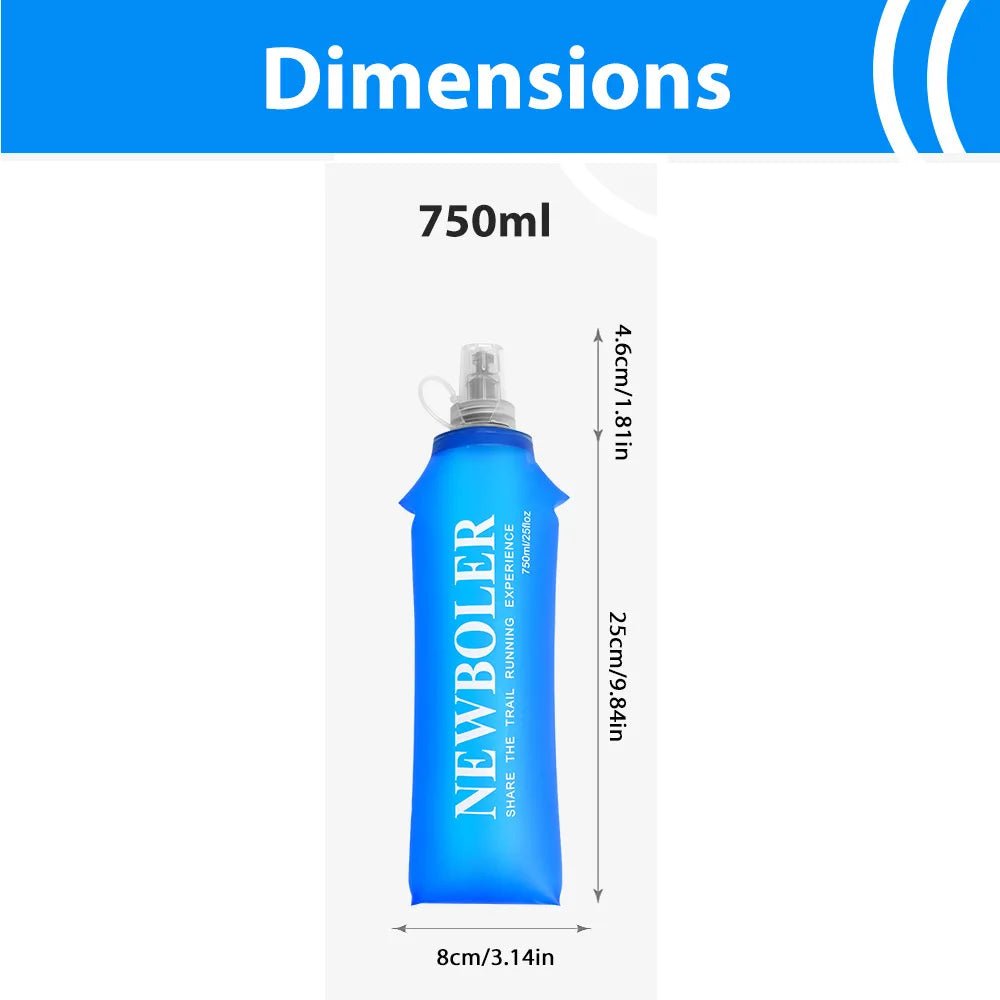 750ml TPU Outdoor Sport Bottle Folding Soft Flask Drink Water Bottle for Running Camping Hiking Bicycle Fitness Water BagEstaliosFitEstaliosFit183652343;20260421;1776809389uueeZ