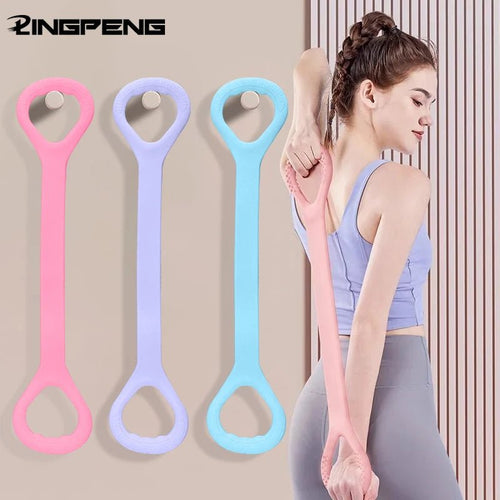 8 Fitness Workout Resistance Band Arm Back Shoulder Exercise Elastic Training Band Yoga Pilates Physical Therapy EquipmentEstaliosFitEstaliosFit184448058;2026057;1778180141KUTB3