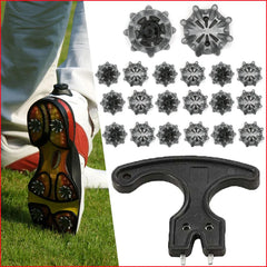 20pcs Golf Shoes Spikes Fast Twist Studs Cleats for Footjoy Golf Shoes