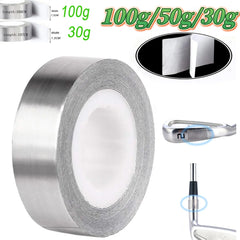 1 Roll Golf Adhesive Lead Tape Lead Weights Golf Club Tennis Racket Iron Putter Tennis Badminton Racket Lead Weight Tape