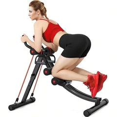 Adjustable Foldable Abdominal Workout Machine – Home Gym Ab Trainer