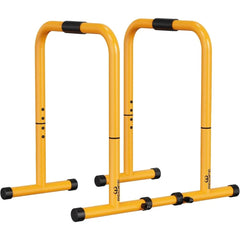 Adjustable Heavy Duty Steel Dip Station – Fitness Workout Stand