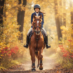 Adjustable Horse Riding Helmet with Sun Visor