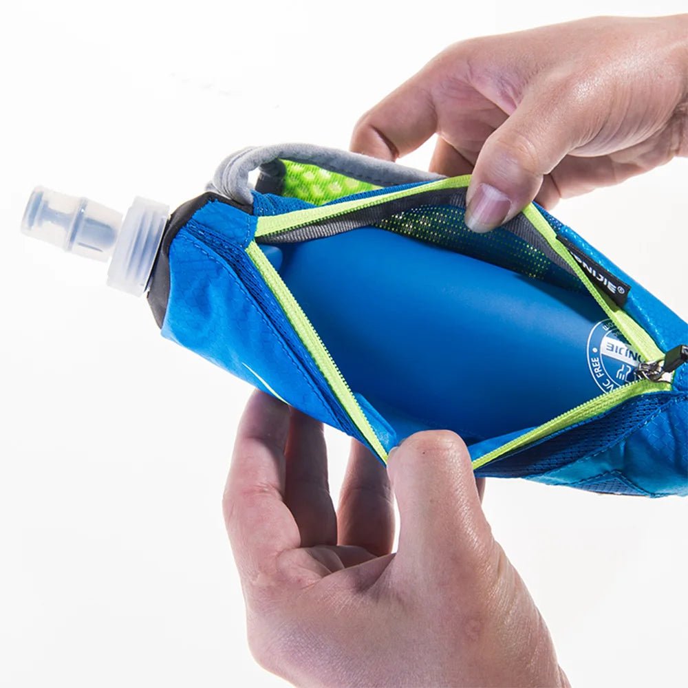 AONIJIE E908 500ml Running Hand - held Water Bottle Kettle Holder Wrist Storage Bag Hydration Pack Hydra Fuel Soft Flask MarathonEstaliosFitEstaliosFit183652240;20260421;1776809362w5Qhk