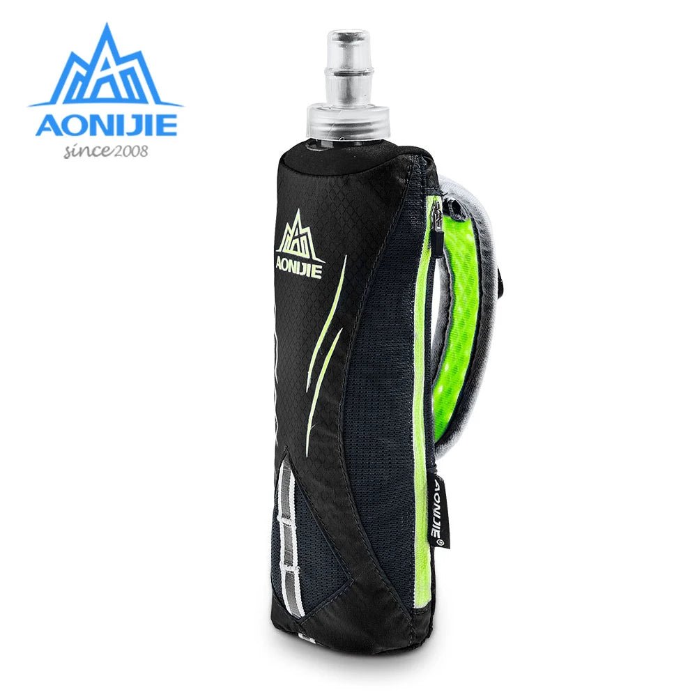 AONIJIE E908 500ml Running Hand - held Water Bottle Kettle Holder Wrist Storage Bag Hydration Pack Hydra Fuel Soft Flask MarathonEstaliosFitEstaliosFit183652086;20260421;1776809358QoCSs