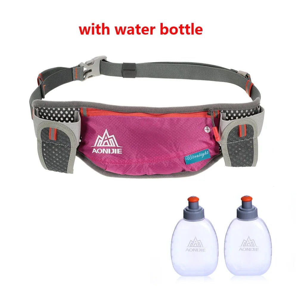 AONIJIE Running Hydration Waist Pack With Two Water Bottle 170ml Bag Belt Bottle Phone Holder Waterproof JoggingEstaliosFitEstaliosFit183652388;20260421;1776809384urg0s