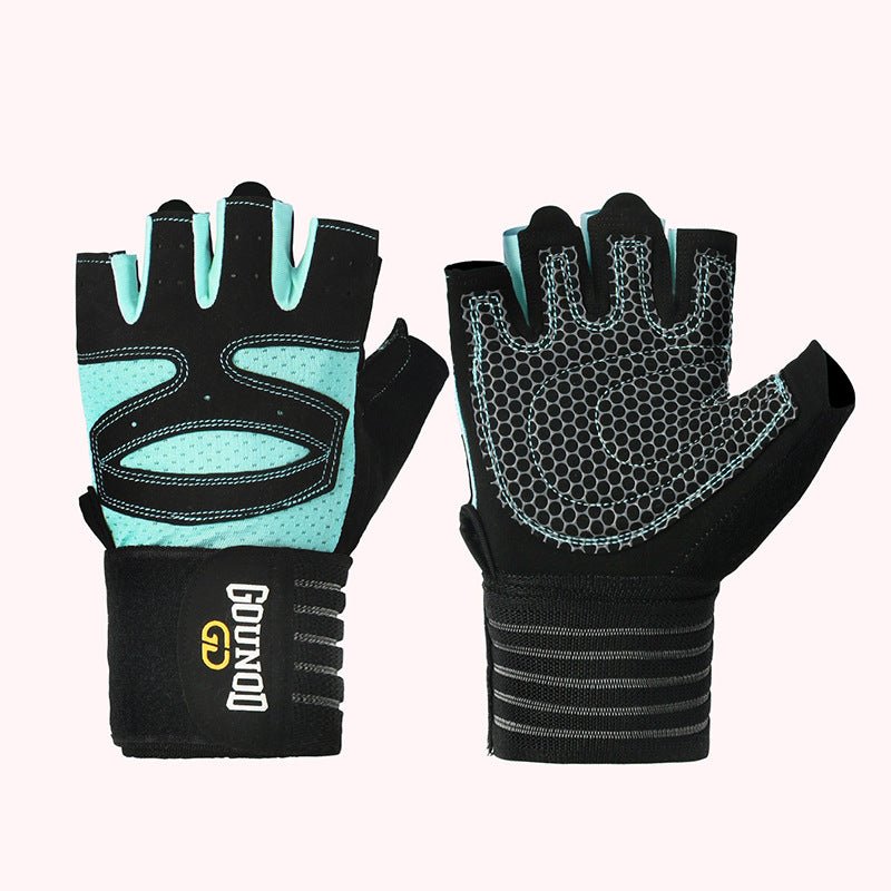 Breathable Half-Finger Fitness Gloves.