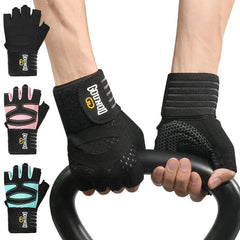 Breathable Half-Finger Fitness Gloves
