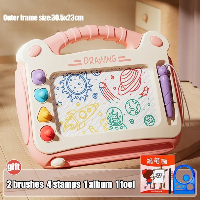 Children Cartoon Drawing Board Baby Puzzle Magnetic Writing Board Toy Graffiti Magnetic Drawing Board Montessori Toy for KidsEstaliosFitEstaliosFit183651554;20260421;1776809251NZQus