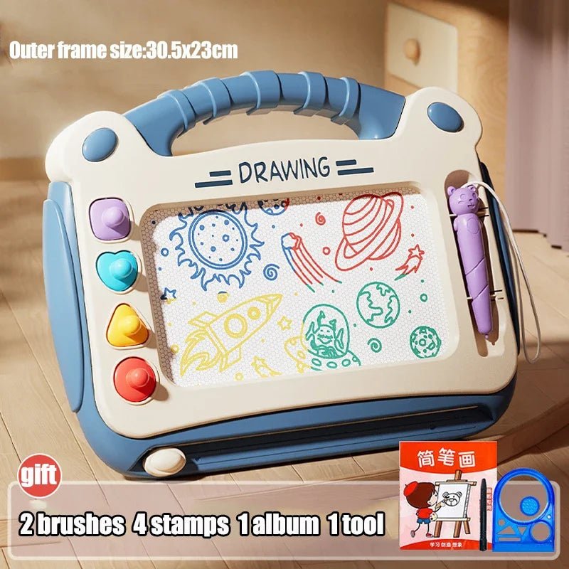 Children Cartoon Drawing Board Baby Puzzle Magnetic Writing Board Toy Graffiti Magnetic Drawing Board Montessori Toy for KidsEstaliosFitEstaliosFit183651553;20260421;1776809251Elcam