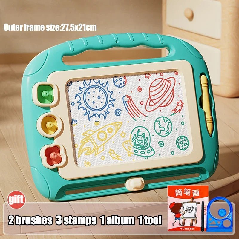 Children Cartoon Drawing Board Baby Puzzle Magnetic Writing Board Toy Graffiti Magnetic Drawing Board Montessori Toy for KidsEstaliosFitEstaliosFit183651555;20260421;1776809251UYhLY