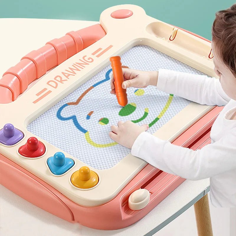 Children Cartoon Drawing Board Baby Puzzle Magnetic Writing Board Toy Graffiti Magnetic Drawing Board Montessori Toy for KidsEstaliosFitEstaliosFit183651553;20260421;1776809251Elcam