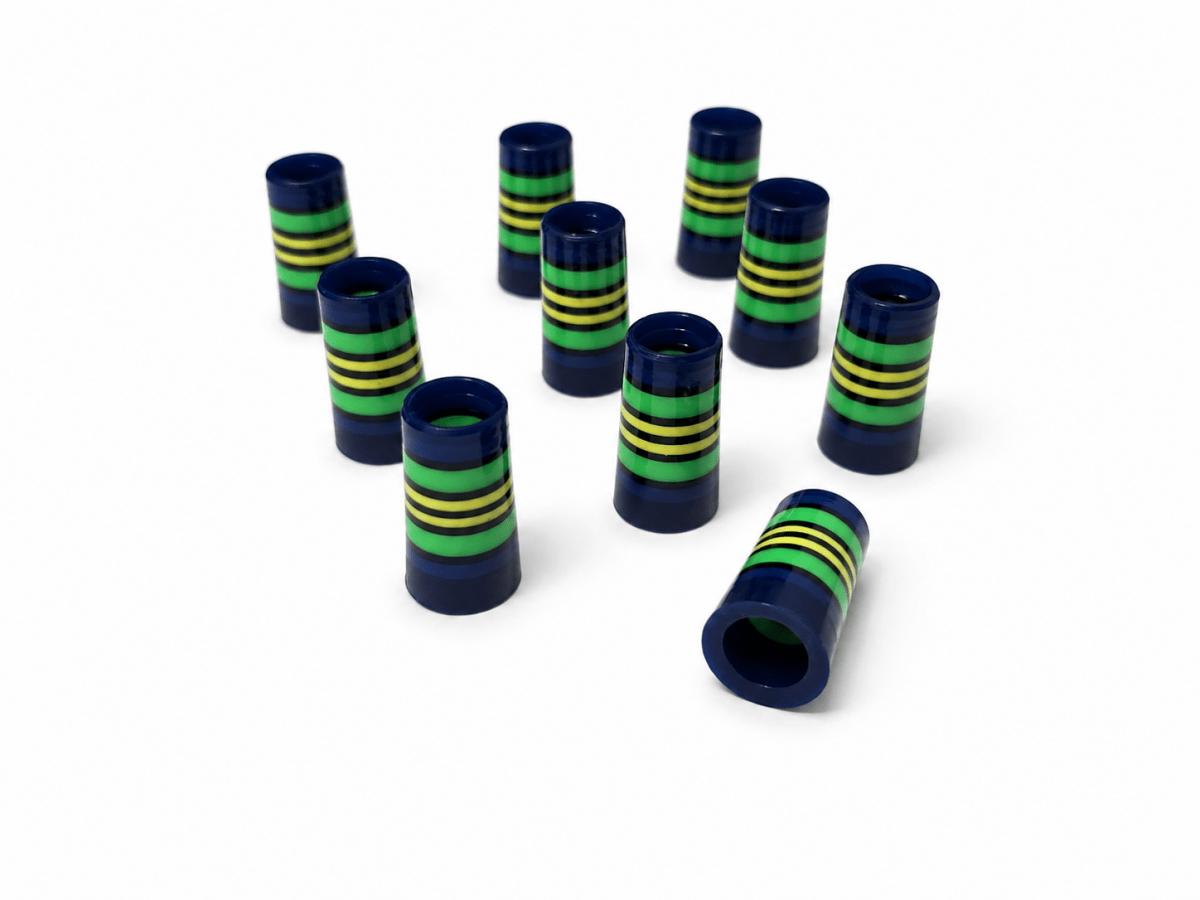 Color Pop Ferrules | 10 - Pack Golf Club Shaft FerrulesClub RehabGolf FerrulesEstaliosFitCRG-COLORPOP-NRUNNER