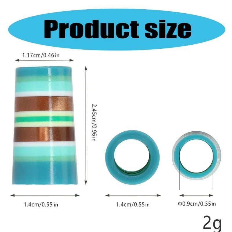 Color Pop Ferrules | 10 - Pack Golf Club Shaft FerrulesClub RehabGolf FerrulesEstaliosFitCRG-COLORPOP-LLAVA