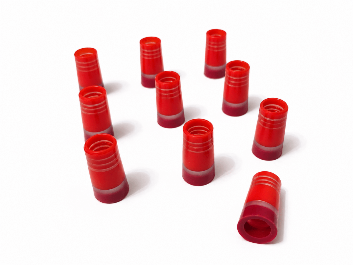 Color Pop Ferrules | 10 - Pack Golf Club Shaft FerrulesClub RehabGolf FerrulesEstaliosFitCRG-COLORPOP-LLAVA