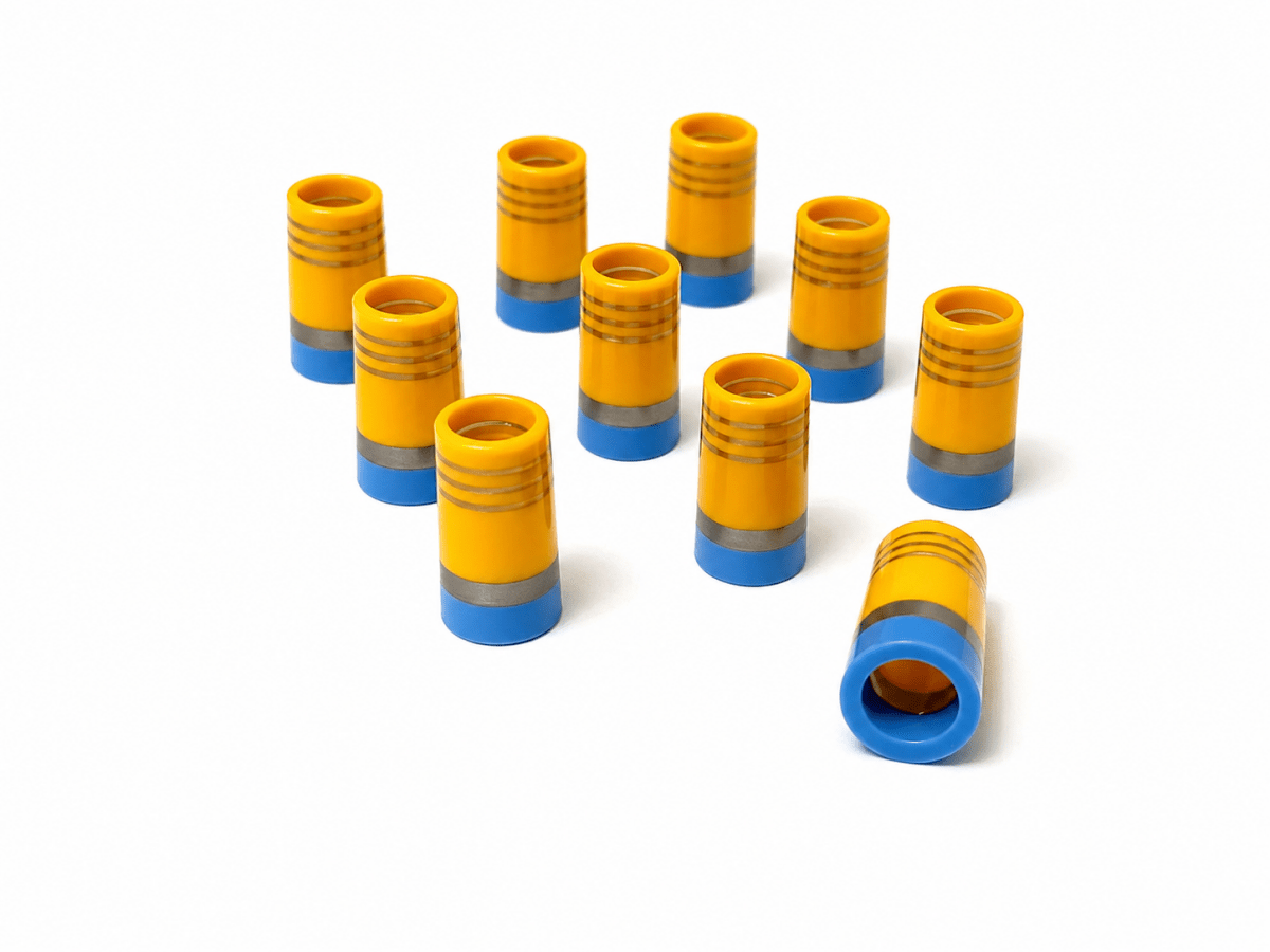 Color Pop Ferrules | 10 - Pack Golf Club Shaft FerrulesClub RehabGolf FerrulesEstaliosFitCRG-COLORPOP-GHOUR