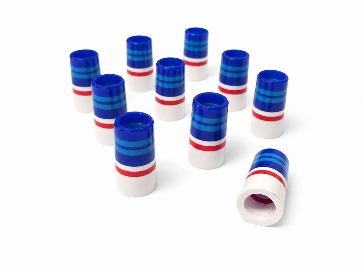 Color Pop Ferrules | 10 - Pack Golf Club Shaft FerrulesClub RehabGolf FerrulesEstaliosFitCRG-COLORPOP-ASTRIPE