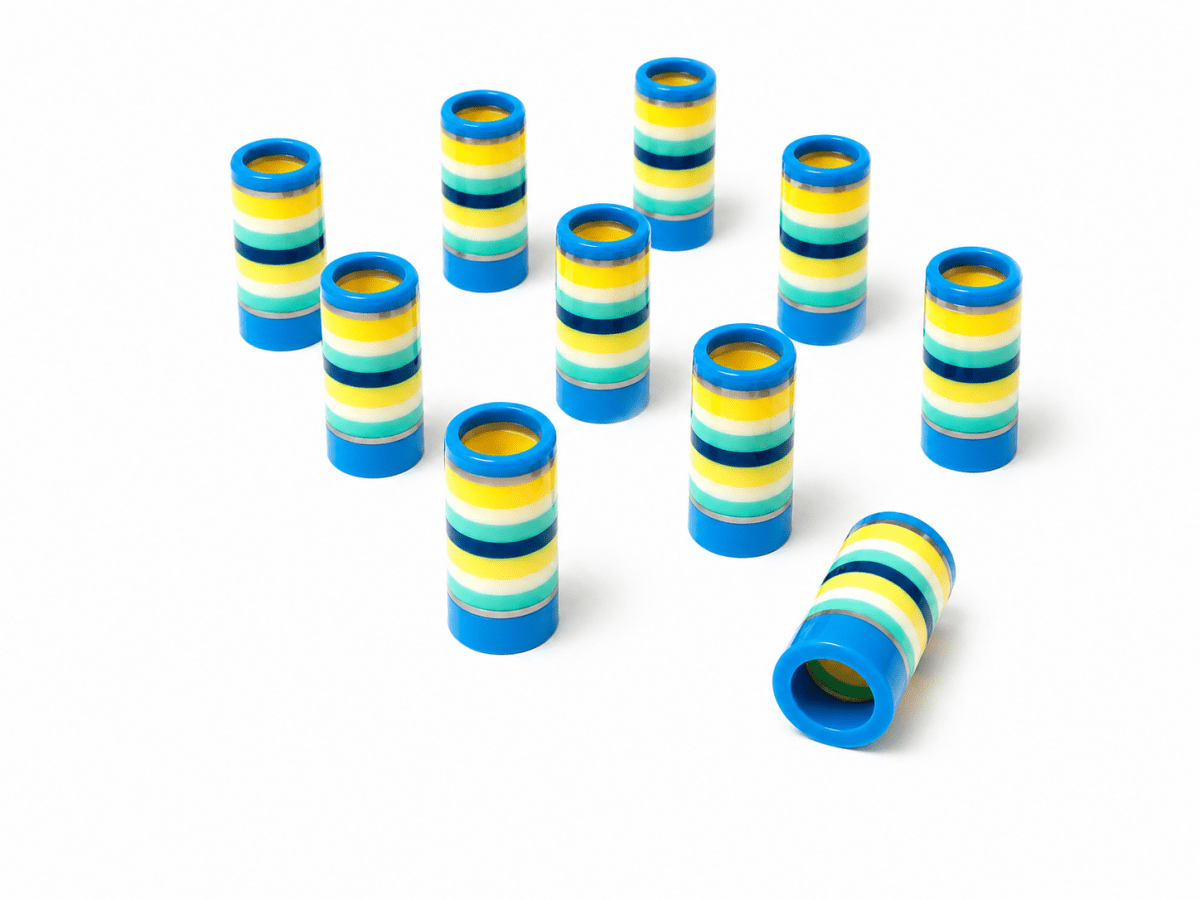 Color Pop Ferrules | 10 - Pack Golf Club Shaft FerrulesClub RehabGolf FerrulesEstaliosFitCRG-COLORPOP-ELEMON