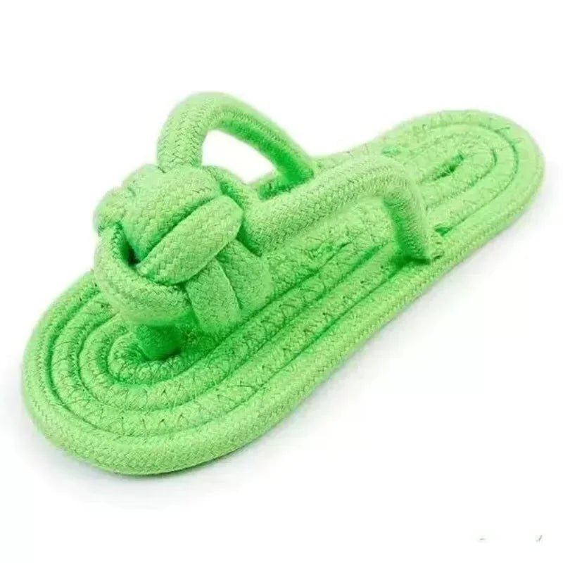 Cotton Slipper Rope Dog Chew Toy for Teeth CleaningEstaliosFitEstaliosFit184217096;2026052;1777699398EHj60